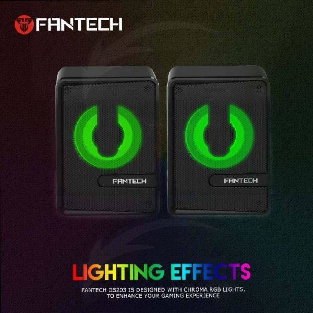 FANTECH BEAT GS203 MOBILE GAMING & MUSIC SPEAKER FANTECH BEAT GS203 MOBILE GAMING & MUSIC SPEAKER